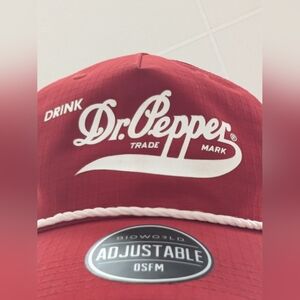 Bioworld Red Dr Pepper Adjustable Hat